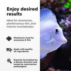 Brightwell Aquatics ReefBlizzard-A – alimentation pour invertébrés marins, peut soutenir le développement tissulaire.