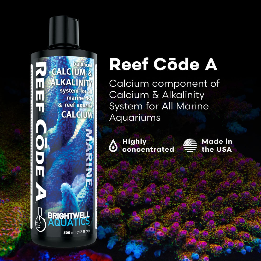 Reef Code A – équilibre des ions naturels pour un milieu marin stable et sain.