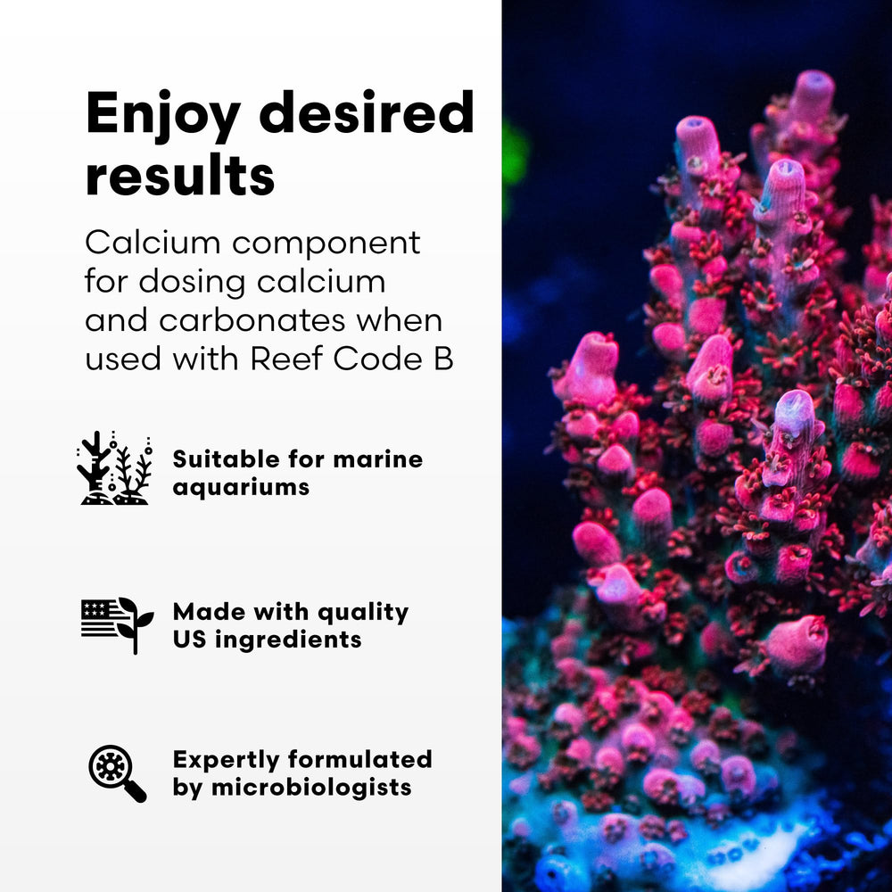 Brightwell Aquatics Reef Code A, flacon-doseur: simplifie l'ajustement calcium et alcalinité.