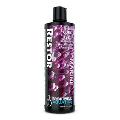 Restor Brightwell Aquatics – bouteille de liquide pour tissu corallien favorisant la croissance.
