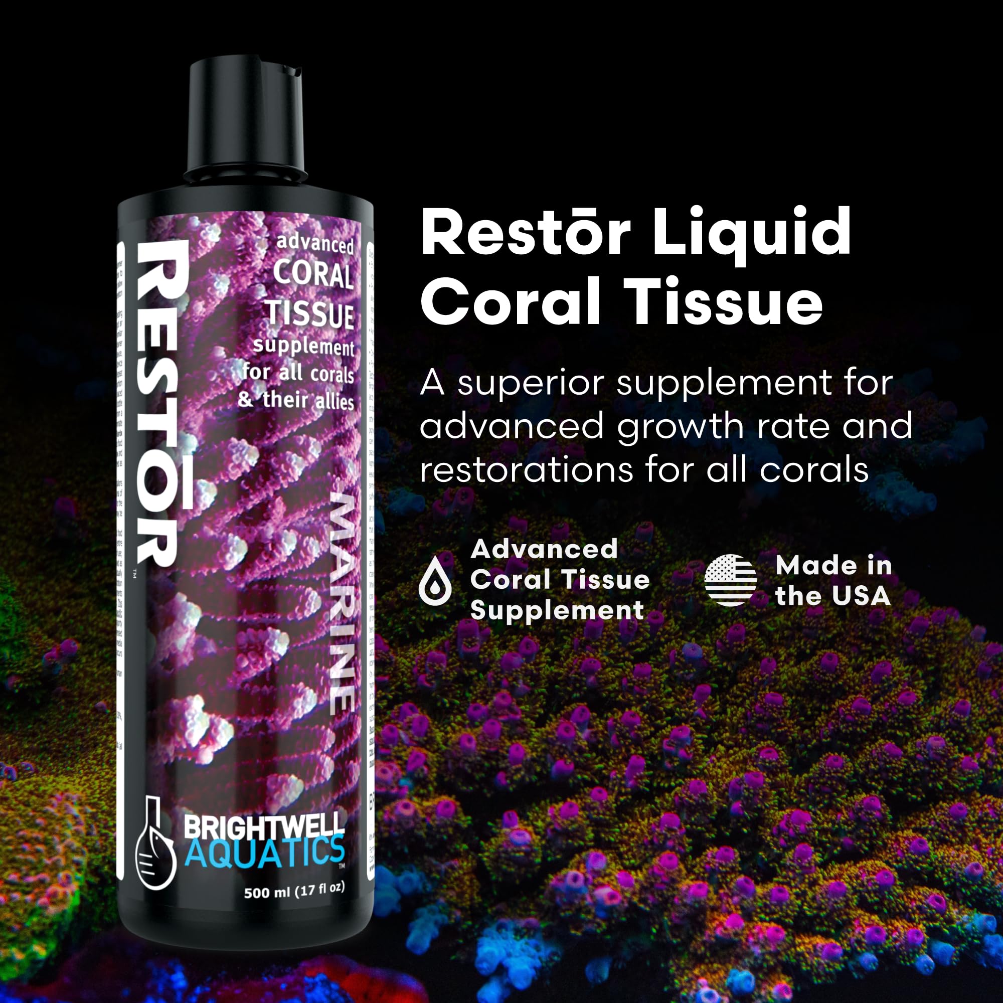 Restor Brightwell Aquatics – seringue de dosage prête à l'emploi pour une application précise.