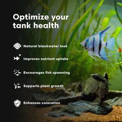 Brightwell Aquatics BlackWater plantes-aquarium, soutien à l'absorption des nutriments essentiels.