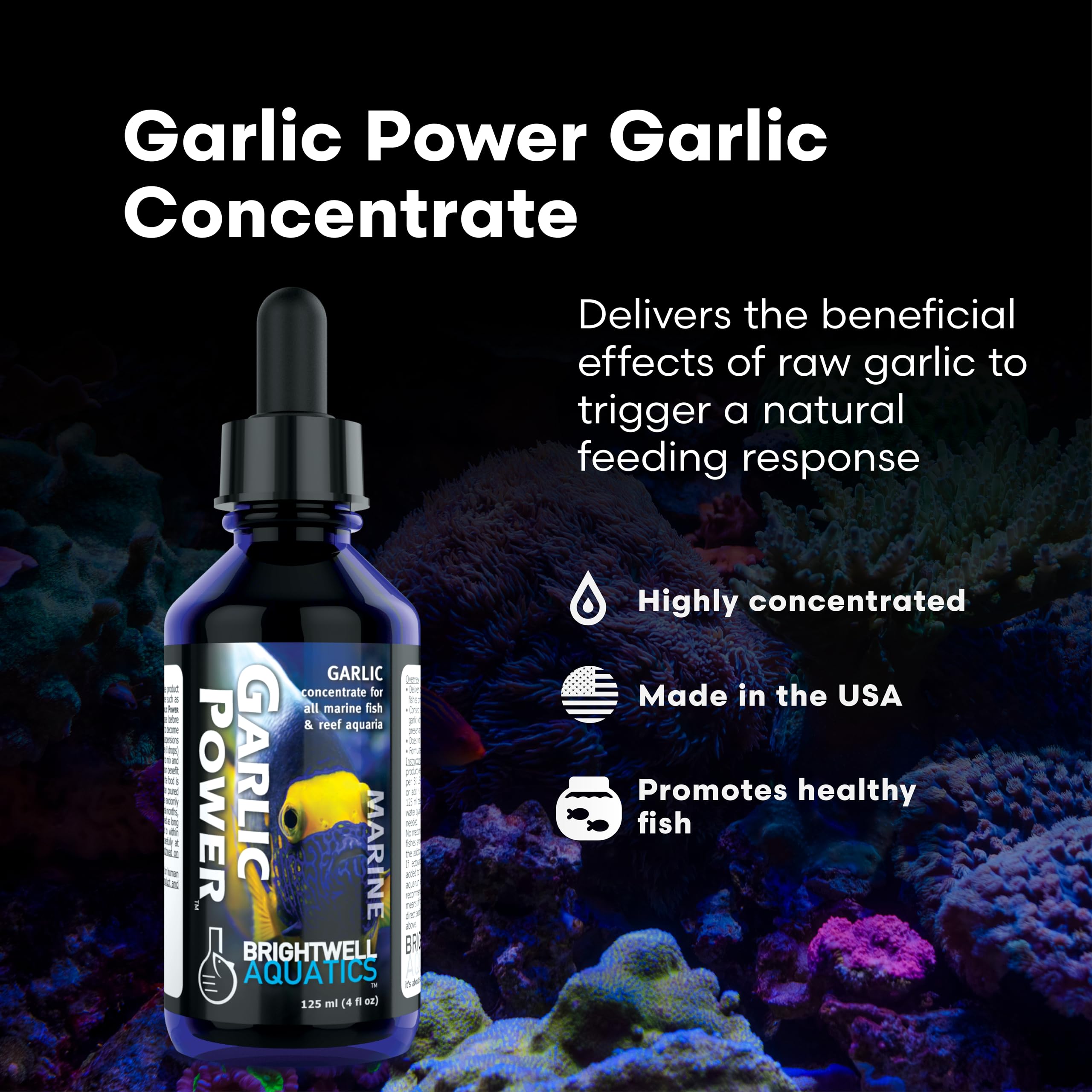 Brightwell GarlicPower, trempe de nourriture pour augmenter l'appétit et la nutrition.