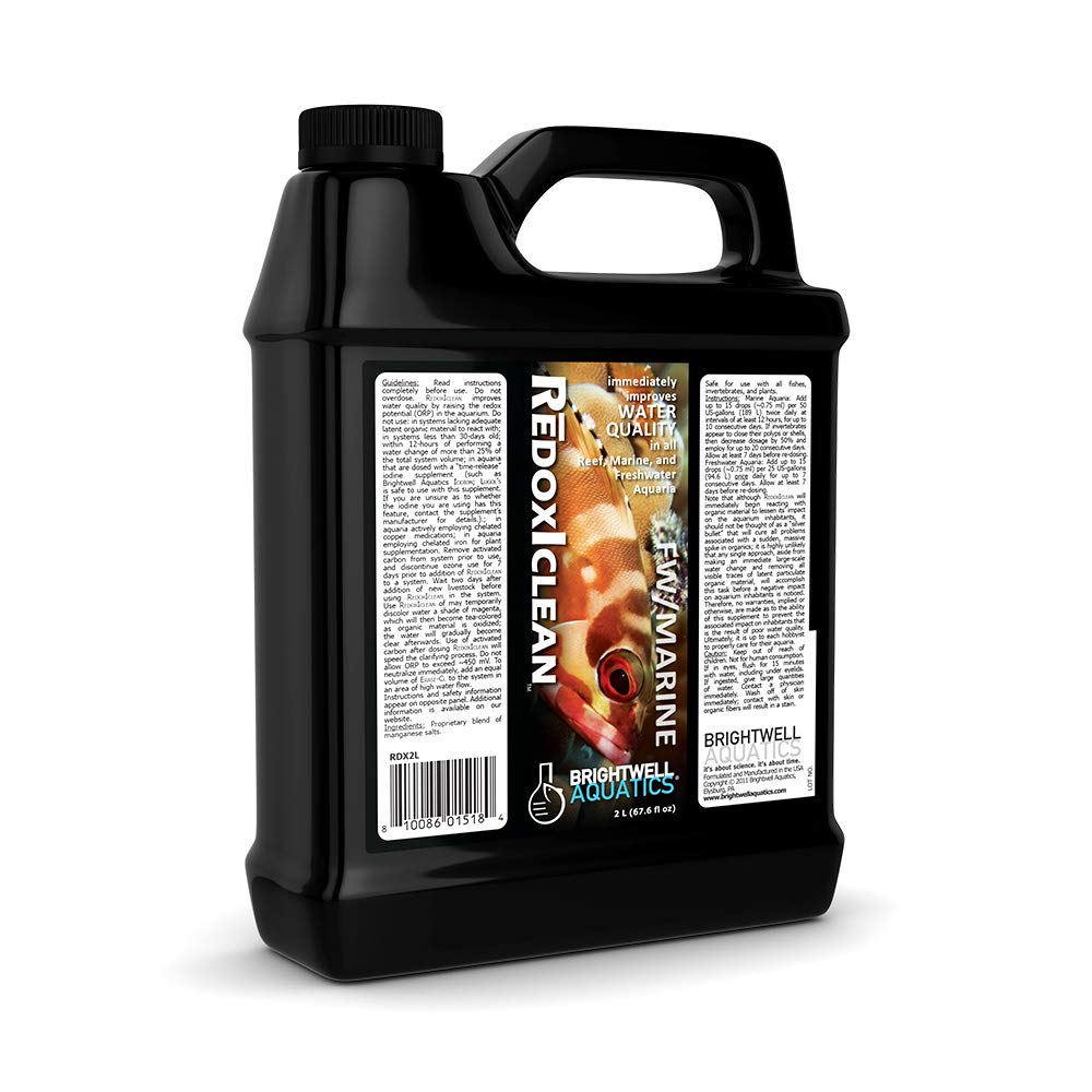 Brightwell RedoxIclean — bouteille 2L pour améliorer la clarté et la stabilité de l'eau.