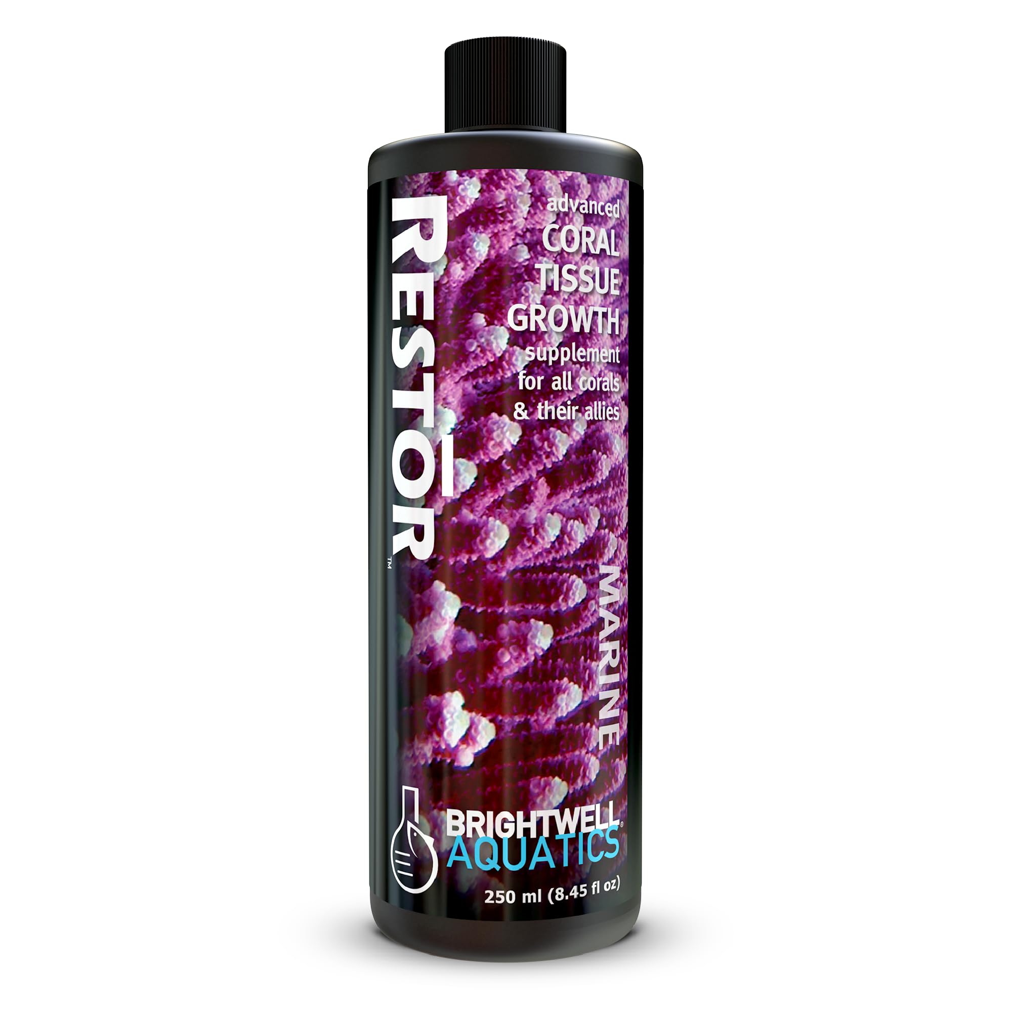 Brightwell Restor – bouteille dans l emballage prêt à nourrir et revitaliser les coraux