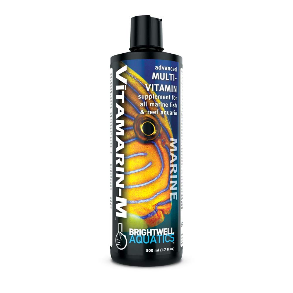 Vitamarin-M Brightwell Aquatics – Bouteille 500 ml, soutien potentiel à la couleur et à la croissance.