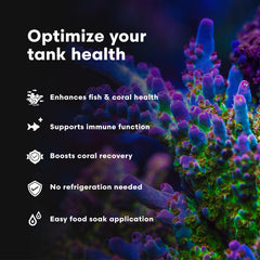 Vitamarin-M Brightwell Aquatics – Invertébrés obtiennent soutien immunitaire et énergie.
