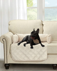 Brilliant Sunshine - tapis-lit chien apaisant en velours soyeux pour le confort.