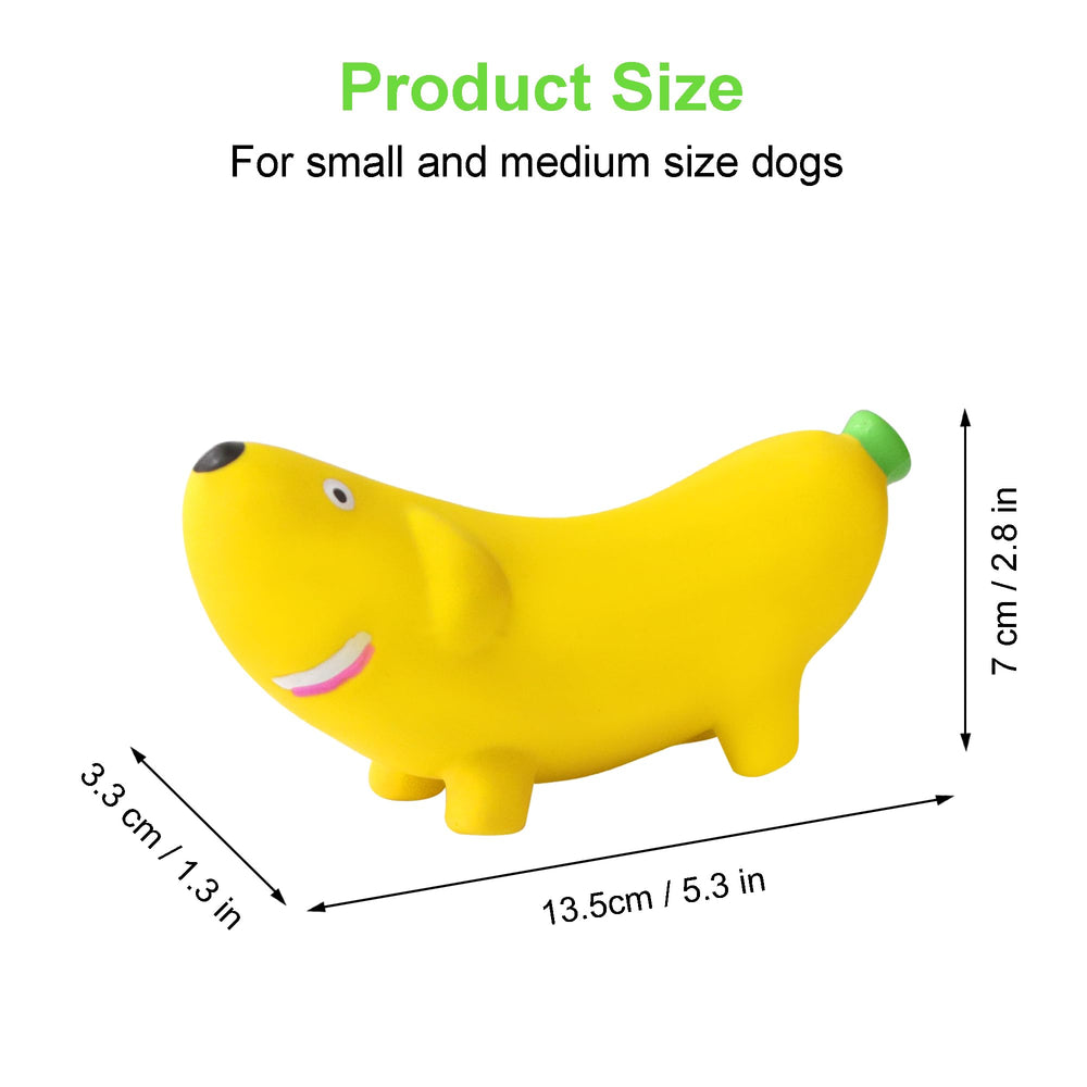 BRMDT banane chien taille adaptée, idéal pour petites et moyennes races.