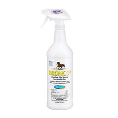 Bronco-e spray anti-mouches équin: protection durable lors des sorties et soins quotidiens