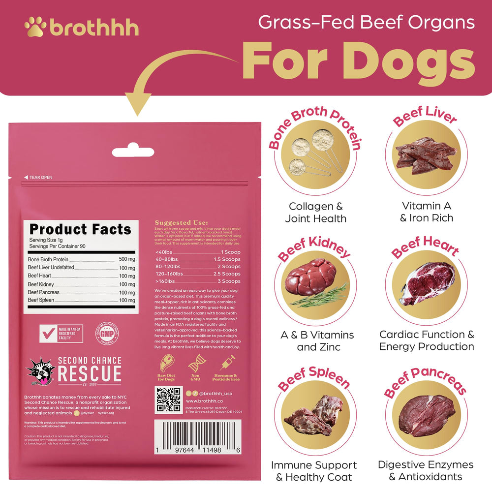 Brothhh versement sur nourriture chien — repas plus savoureux et equilibre