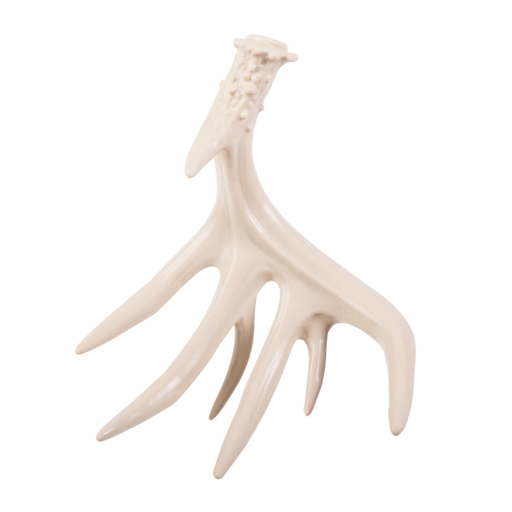 Browning Antler Chew Toy White: aperçu réaliste pour stimuler le jeu de chasse.