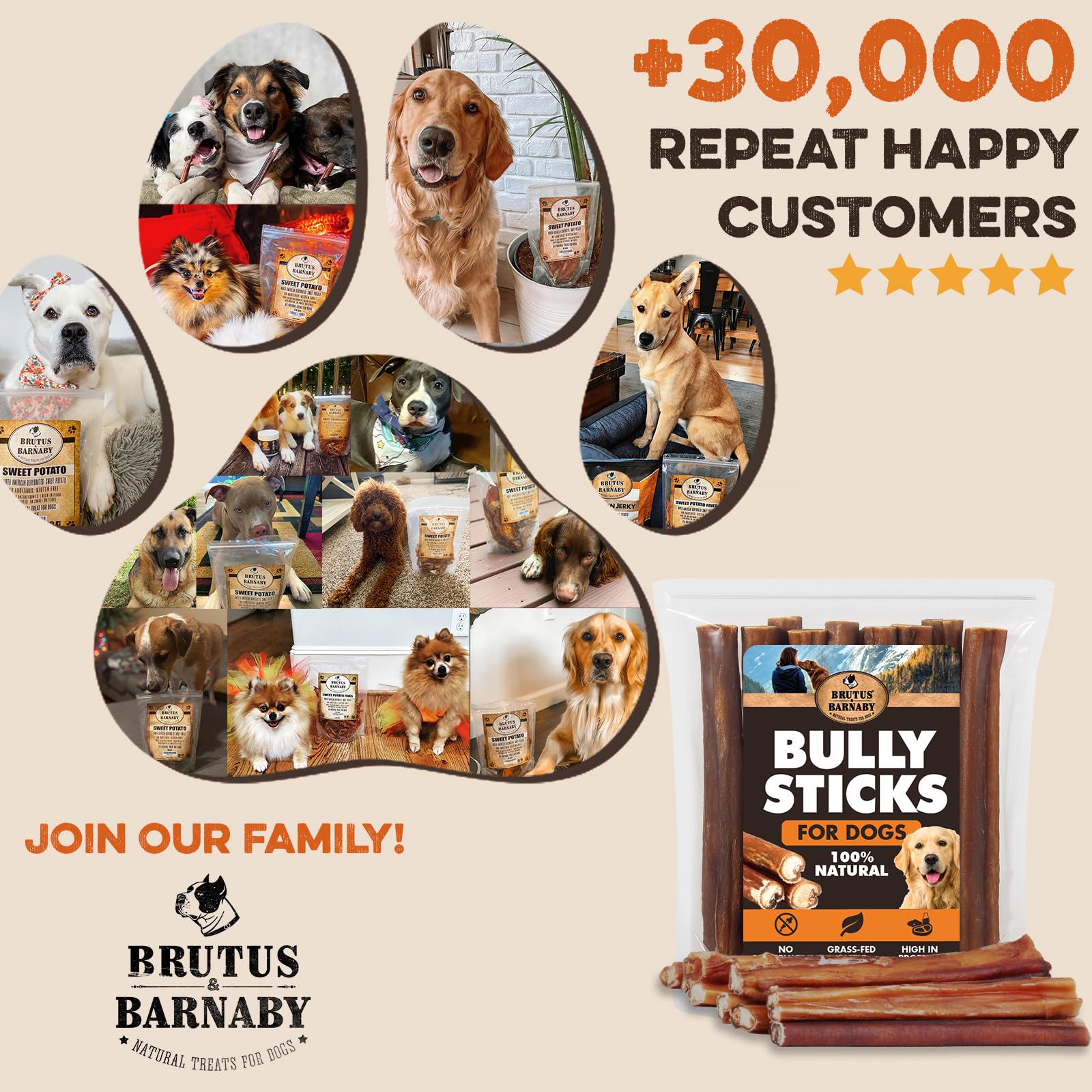 BRUTUS & BARNABY digestible – texture sûre et facilement digestible