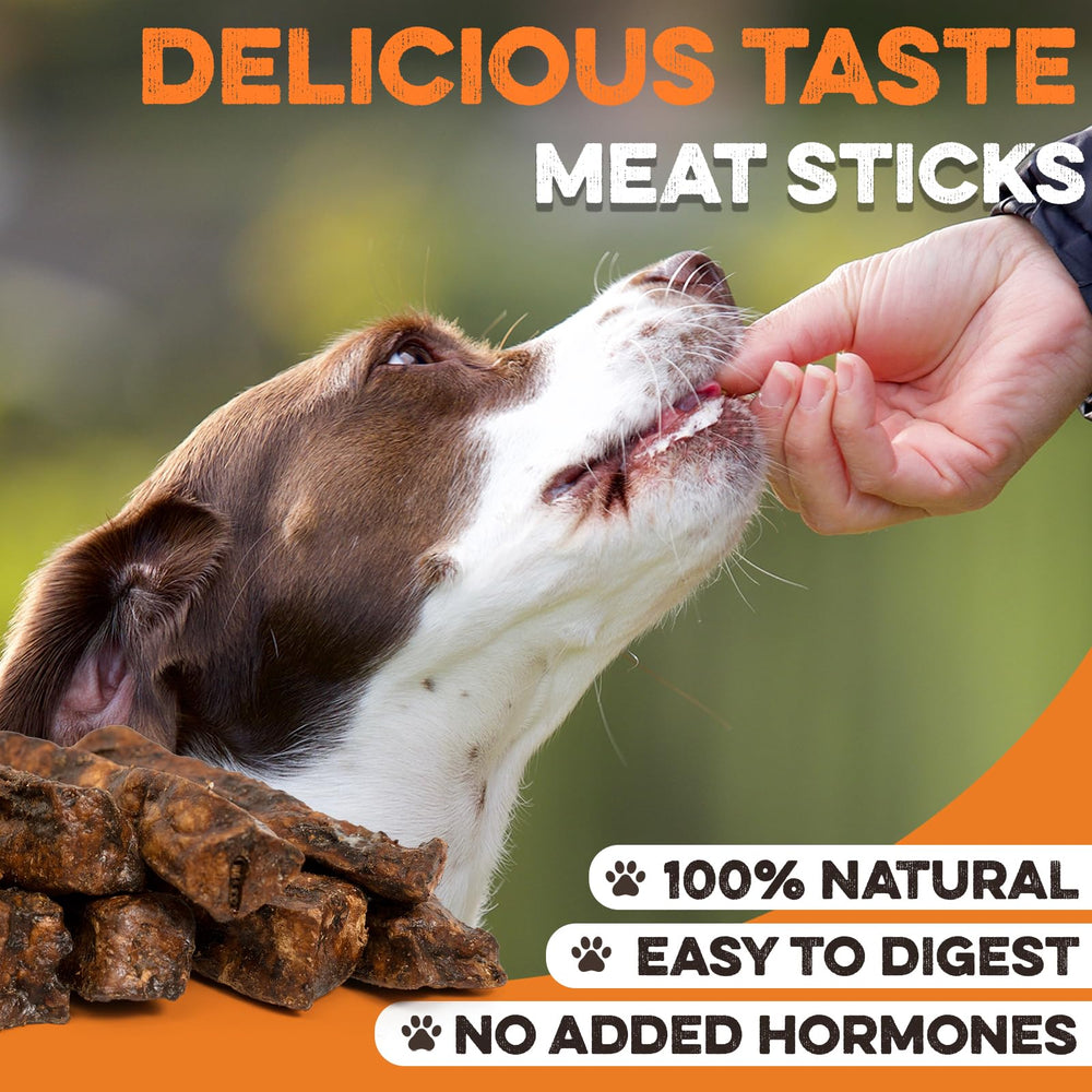 BRUTUS & BARNABY – Pack-shot présentant les friandises d’organes déshydratées.