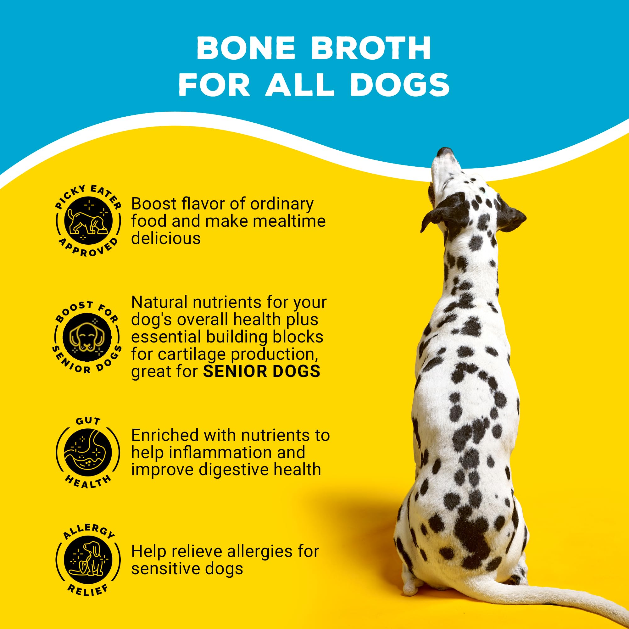 Brutus Bouillon Os de Boeuf pour Chiens — emballage écologique pour une consommation responsable.