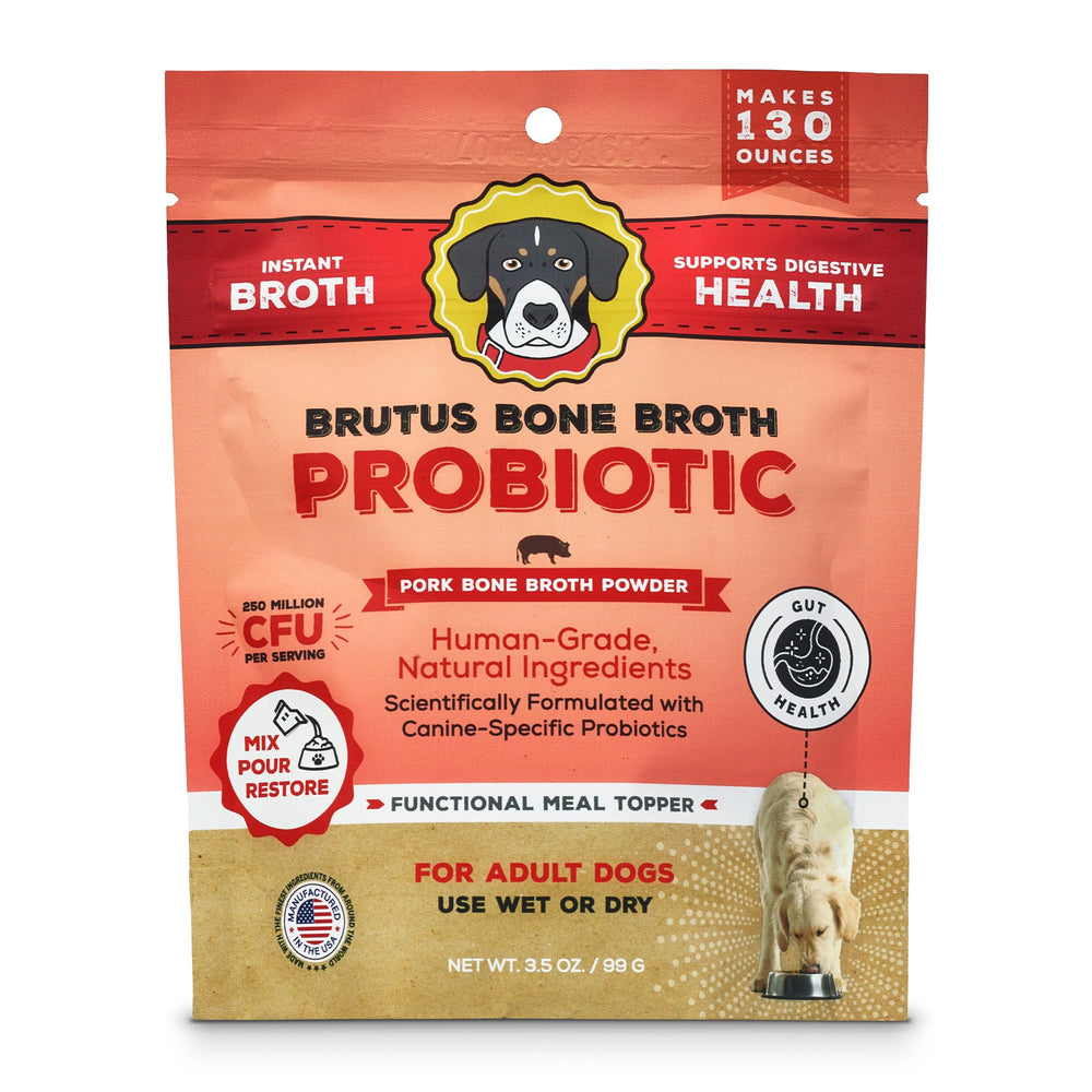 Brutus Broth bouteille porc : arôme savoureux pour stimuler l'appétit.