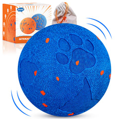 Bryxkla ball interactif pour chiens moyens et grands en mouvement