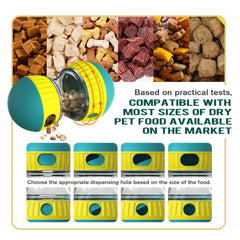 BSISUERM balle-puzzle stimule l’intelligence et l’instinct du chien