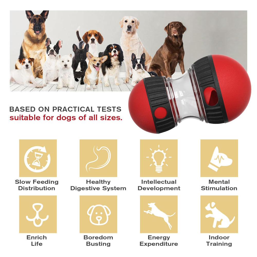 BSISUERM distributeur-gourmandises-chien-ajuste : portions personnalisables pour un jeu durable