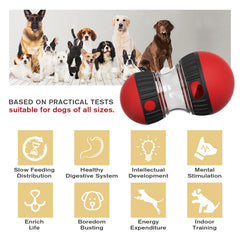 BSISUERM distributeur-gourmandises-chien-ajuste : portions personnalisables pour un jeu durable