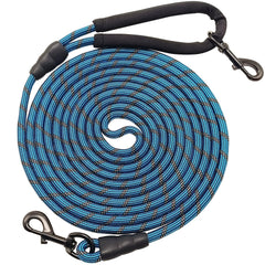 BTINESFUL longue longe chien 10 pieds avec poignée douce pour promenades confortables