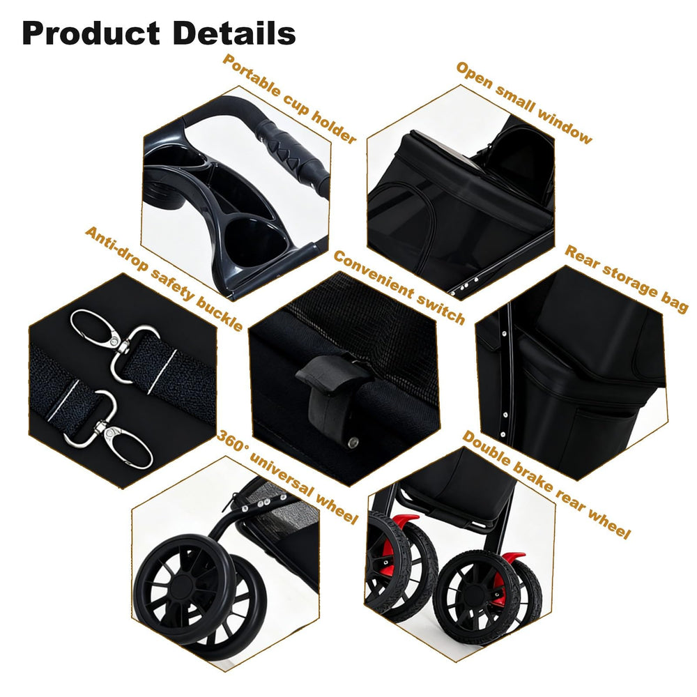 Rangement spacieux et espace inférieur pour accessoires et collations