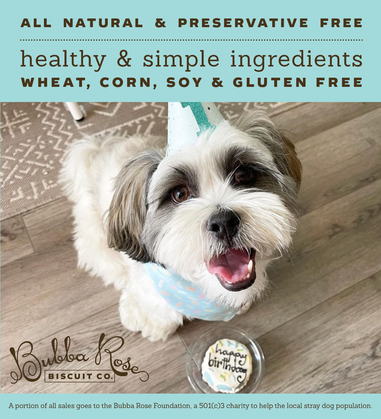 Bubba Rose ingrédients naturels friandise canine gourmet