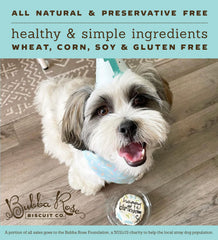 Bubba Rose ingrédients naturels friandise canine gourmet