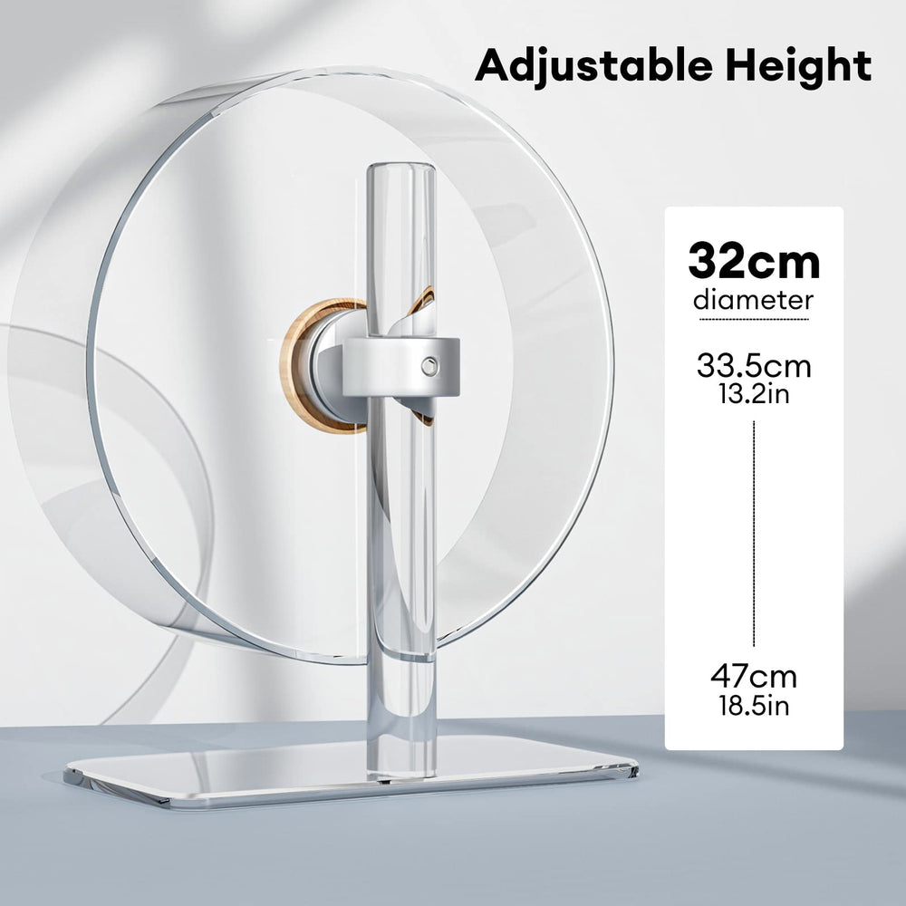 Hauteur réglable de 33,5 à 47 cm pour l’adaptation à l’animal.