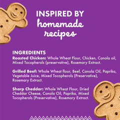 Buddy Biscuits biscuits-boeuf-grille : goût boeuf grillé et texture croquante
