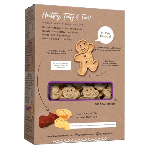 Buddy Biscuits biscuits-poulet-roti : saveur poulet rôti qui ravit les chiens