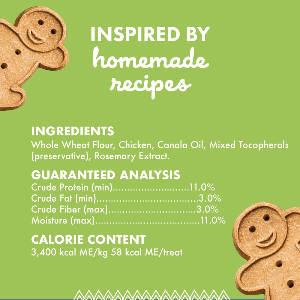 Buddy Biscuits: poulet rôti naturel, goût savoureux que les chiens adorent.