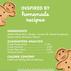 Buddy Biscuits: poulet rôti naturel, goût savoureux que les chiens adorent.