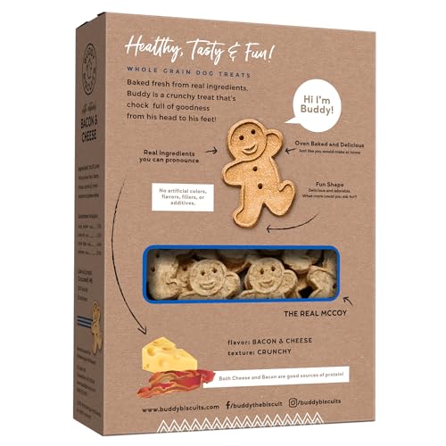Buddy Biscuits forme gingerkid croquante attire l'attention et incite à croquer