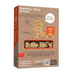 Buddy Biscuits : forme gingerkid croustillante, récompense idéale pour votre chien.