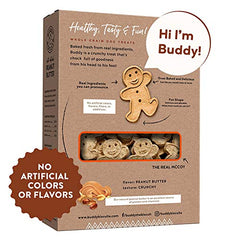 Buddy Biscuits Grains entiers, choix sain pour les chiens.