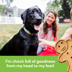 Ingrédients simples et naturels des Buddy Biscuits sans artificiels.