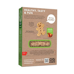  Buddy Biscuits: ingrédients simples visibles sur l'emballage