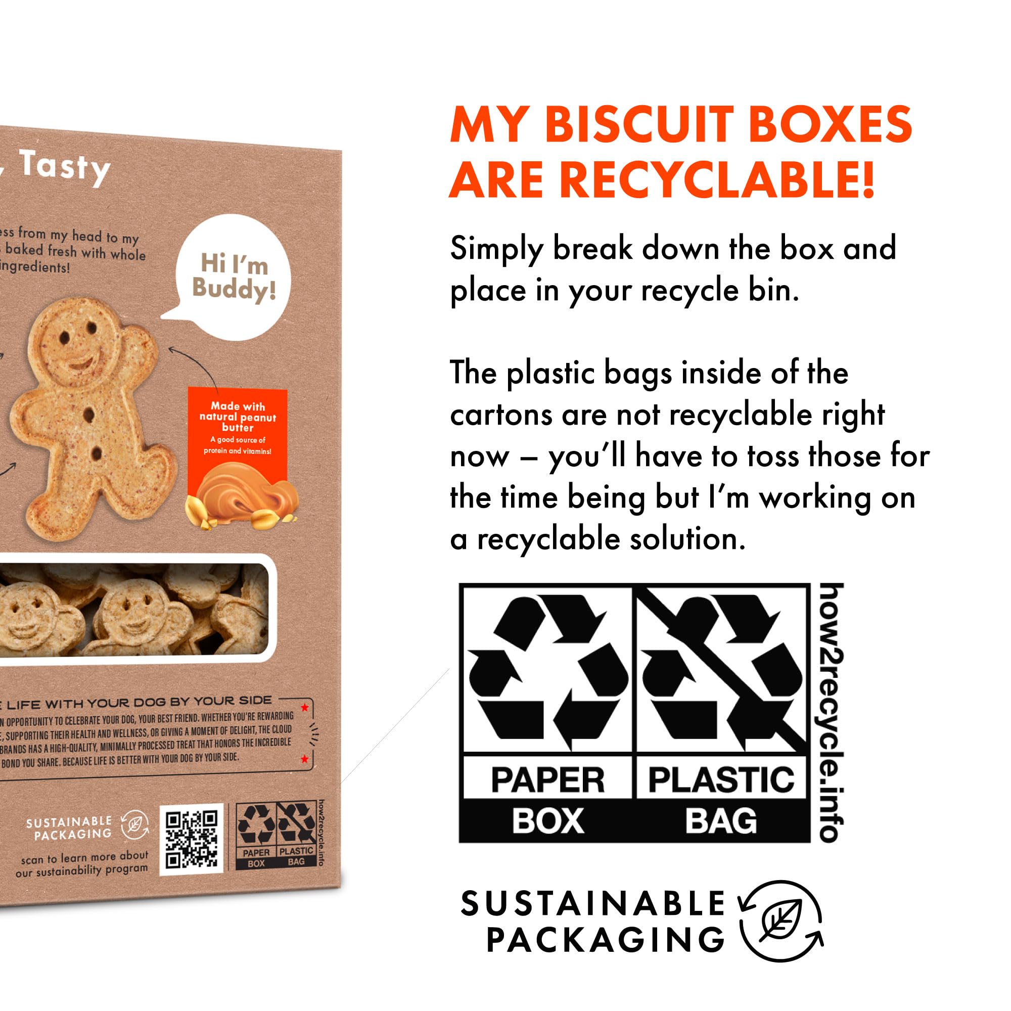 Buddy Biscuits : le gingerkid fait sourire les chiens et leurs maîtres.