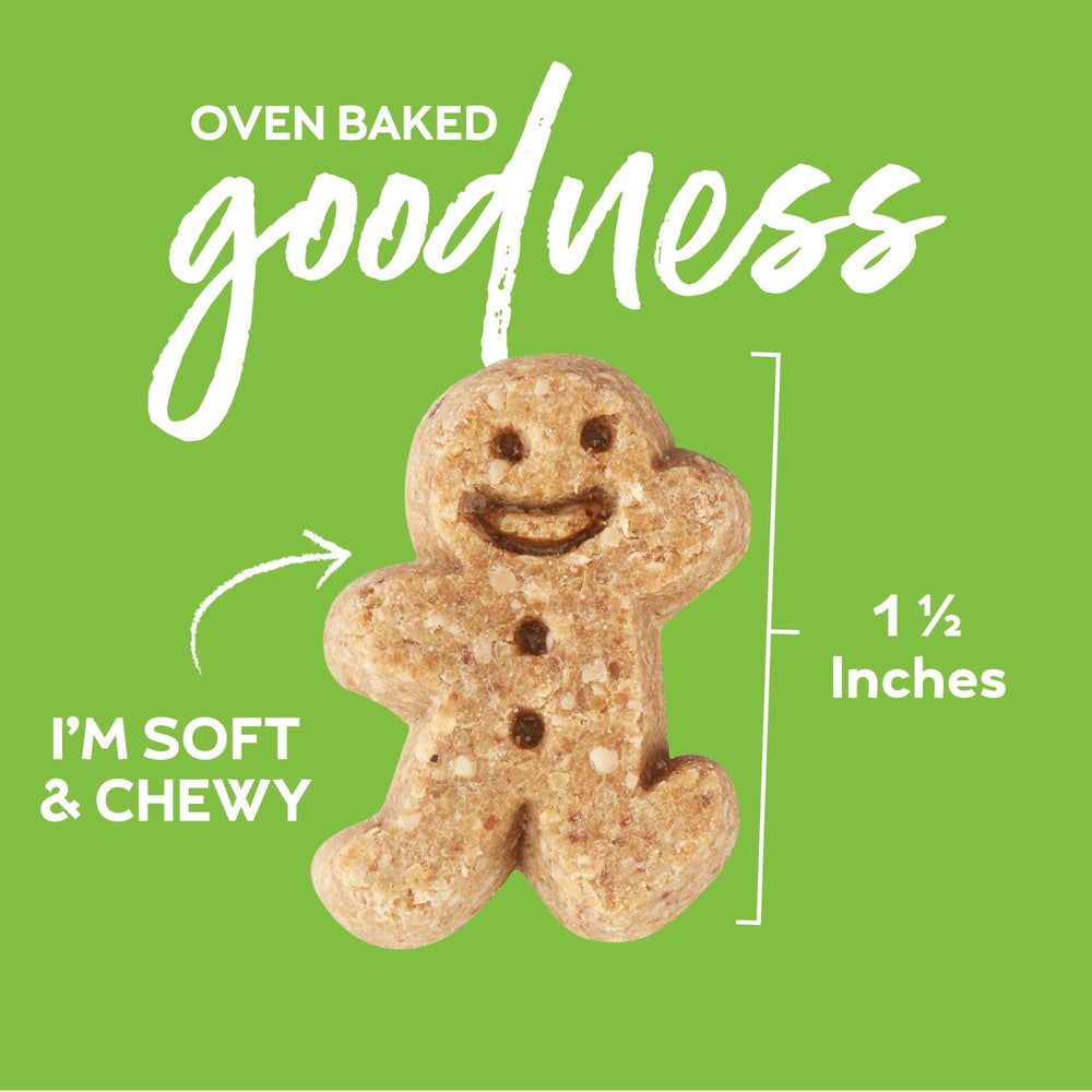 Buddy Biscuits pour chiens âgés avec texture douce adaptée.