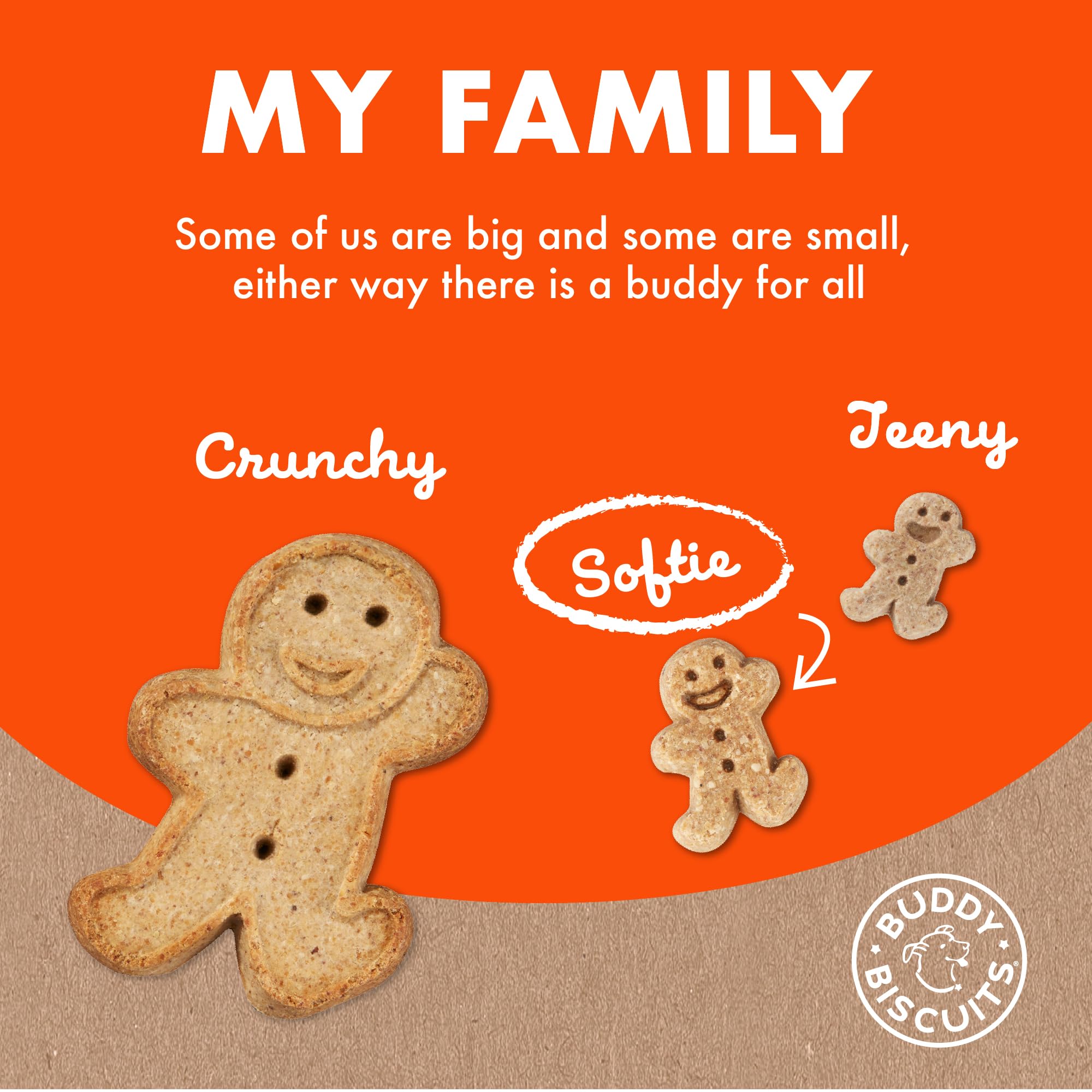 Buddy Biscuits – texture moelleuse qui fond légèrement en bouche