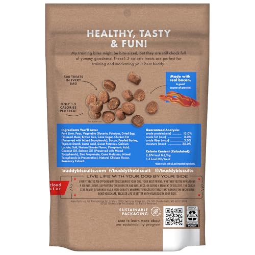 Buddy Biscuits Trainers : friandises moelleuses, texture agréable pour récompenser votre chien.