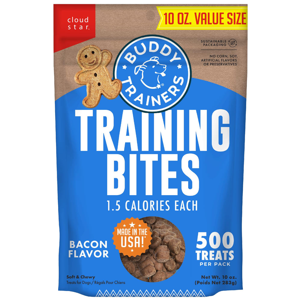 Buddy Biscuits Trainers : pochette 10 onces, friandises d'entraînement faciles à distribuer.