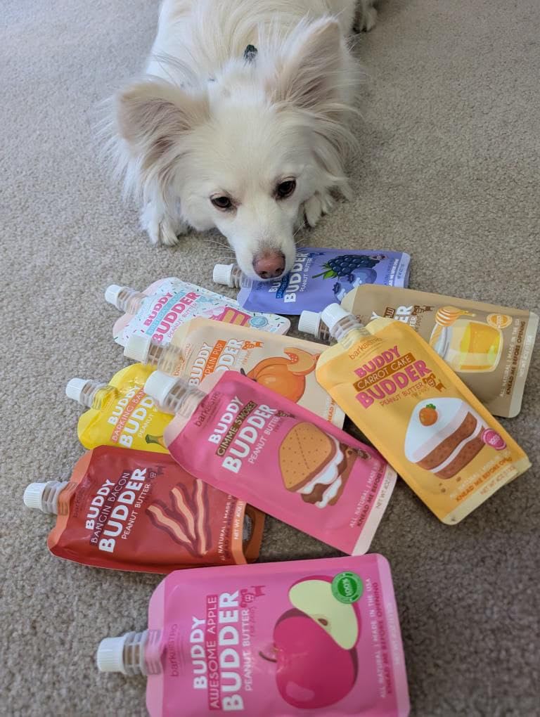 Buddy Budder Barkin Banana, ingrédients naturels sans artifices pour chiens.