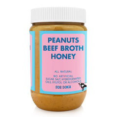 Bocal BUDDY BUDDER contenant pâte de cacahuète sans additifs.