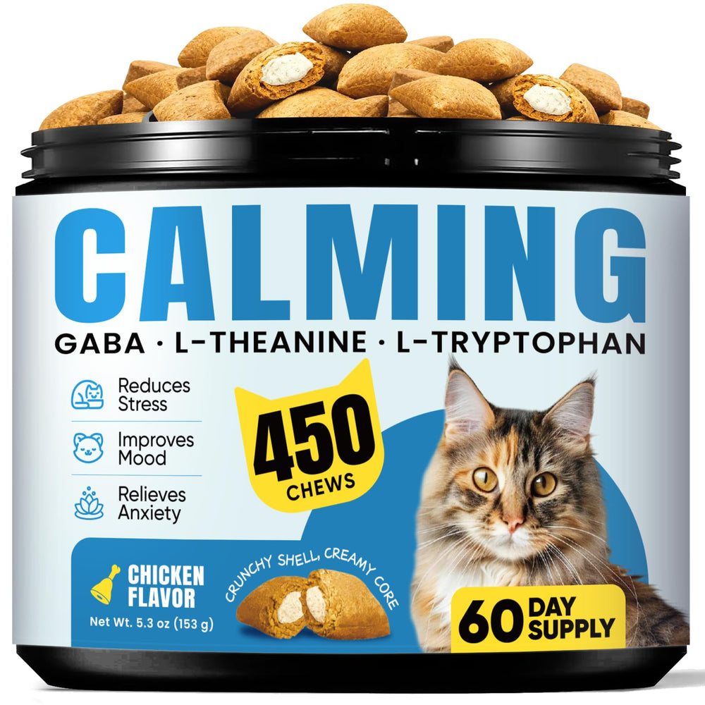 BuddyCheer : emballage friandises-calme-gaba pour le confort du chat