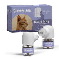 BuddyJoy diffuseur-chat apaisement, diffusion continue pour votre salon.