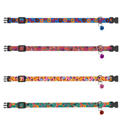Collier BUDKAS floral avec boucle rupture, élégance et ajustement facile.