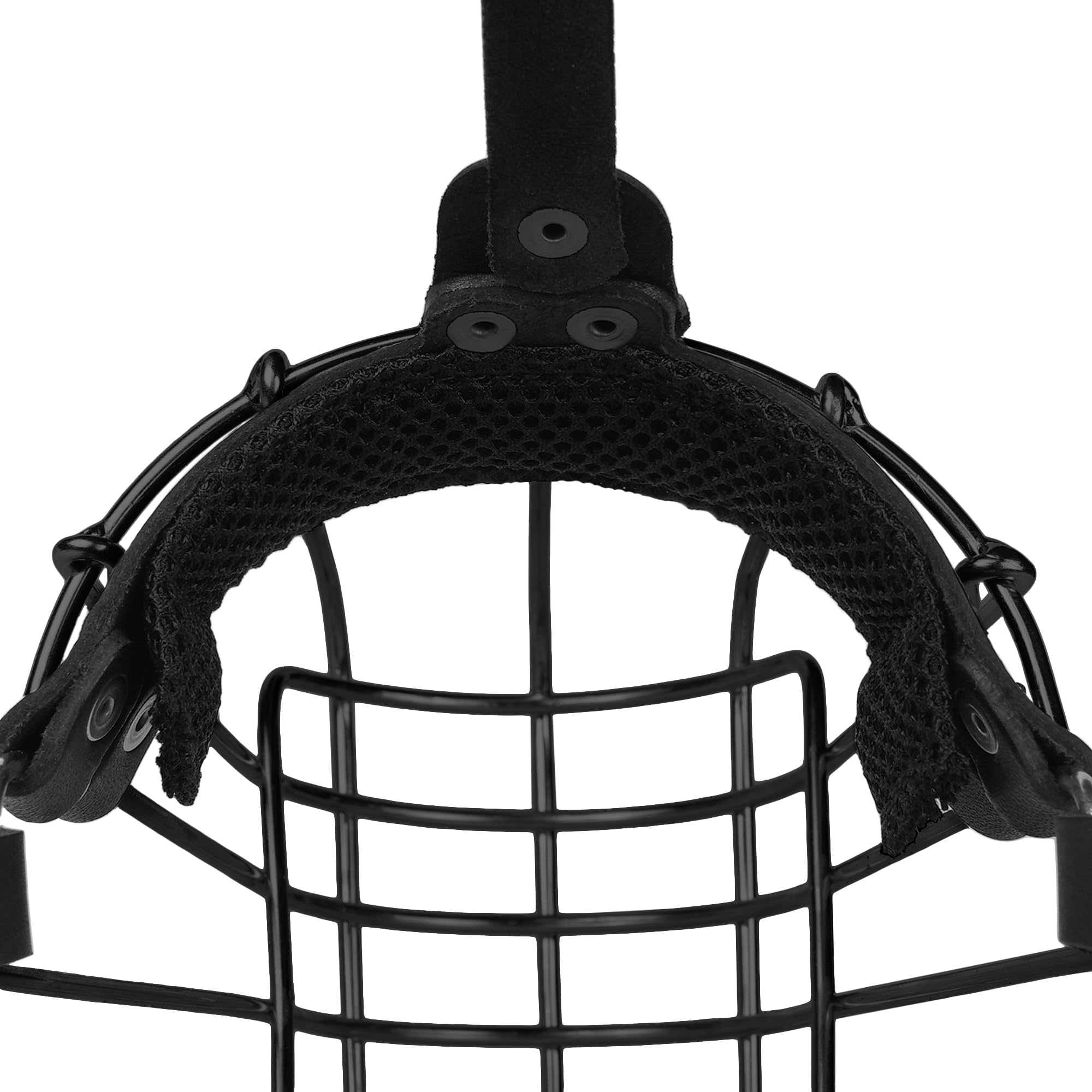 BUDKAS museau cage métallique pratique pour boire et haleter en sécurité.
