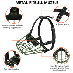 BUDKAS Pitbull: panier-fil metallique robuste pour une protection efficace.